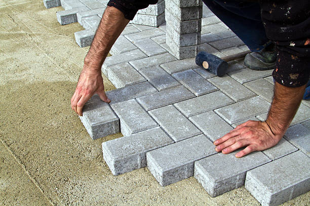 Permeable Paver Driveway in Kilmarnock, VA